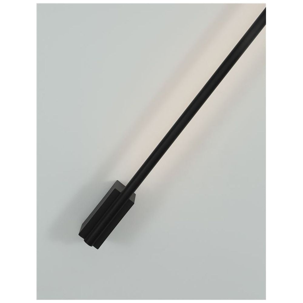 Gropius LED wall lamp metal black