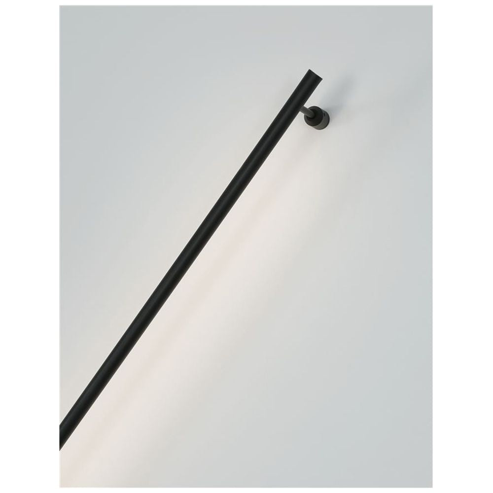 Gropius LED Wandleuchte Schwarz