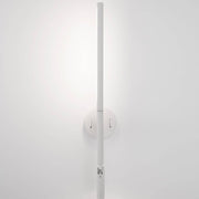 Handy LED Wandlampe 2-flammig, moderne schwarze Nova Luce Wandleuchte aus Acryl und Aluminium