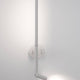 Handy LED Wandlampe 2-flammig in modernem Design, weißer Akzent an der Wand, ideal für Wohn- oder Schlafzimmer.