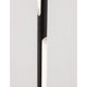Handy LED Stehlampe 171cm schwarz mit minimalistischem Design und warmweißem Licht.