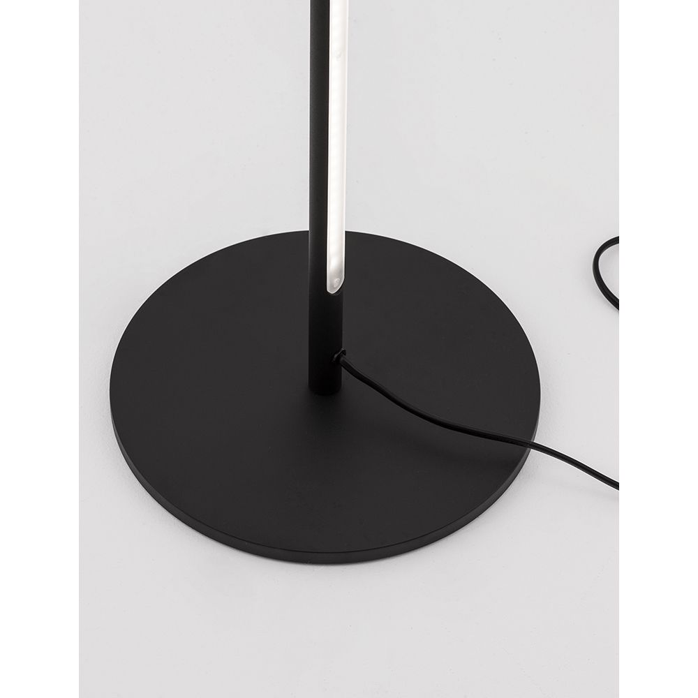 Lampadaire à LED pratiques 171 cm noir