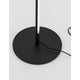Detailansicht der Handy LED Stehlampe mit schwarzem Sockel und integriertem Kabel.
