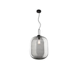 Hunter Pendant Lamp Glass Smoke