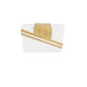 Jertuna LED Runde Deckenlampe Gold mit elegantem, goldenen Design und hervorragender Lichtverteilung.