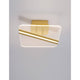 Jertuna LED Runde Deckenlampe Gold mit modernem Design und eleganter Lichtverteilung für jeden Raum.