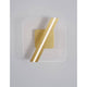 Jertuna LED Runde Deckenlampe Gold mit modernem Design und eleganten Aluminium- und Acryl-Elementen.