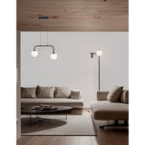 Joline LED hanging lamp black, white