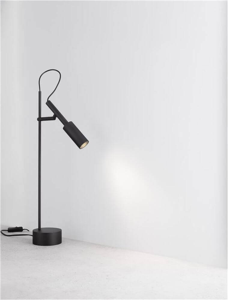 Joy LED Tischlampe Schwarz  54,5cm