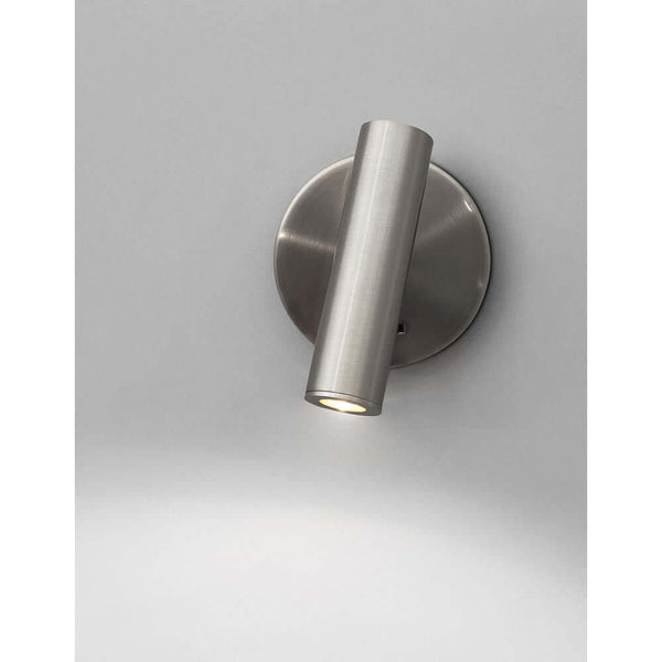 Laredo LED Wandlampe aus Edelstahl mit modernem, schwenkbarem Leuchtenkopf