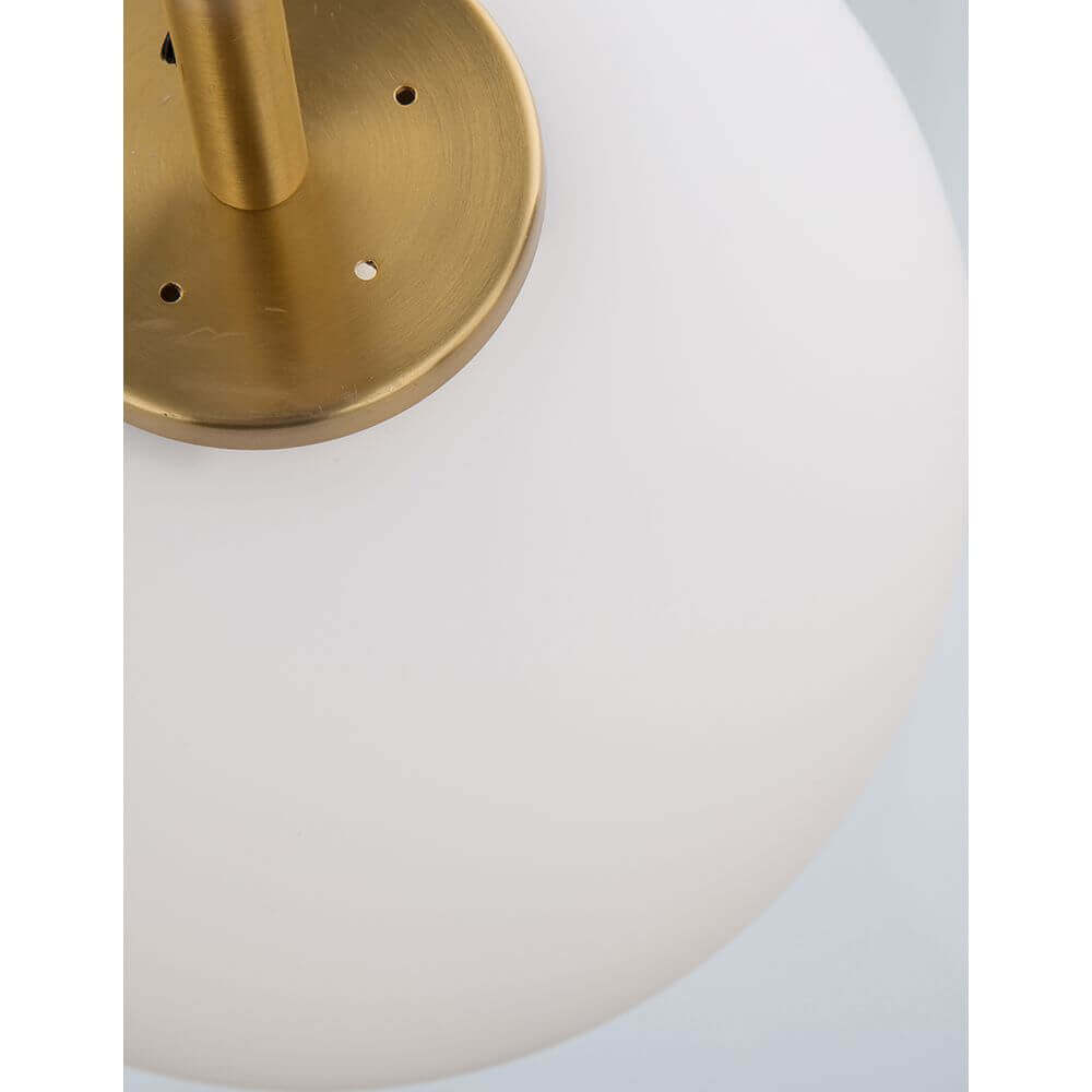 Nova Luce Lato Glas-Hängeleuchte Antik-Gold