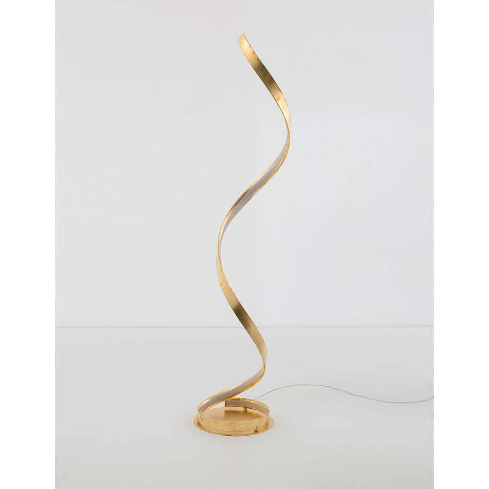 Leon Led floor lamp 143cm gold
