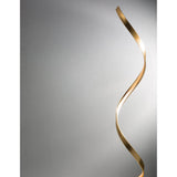 Leon Led floor lamp 143cm gold