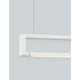 Line LED Hängeleuchte 130cm in modernem, minimalistischen Design, ideal für stilvolle Innenräume.