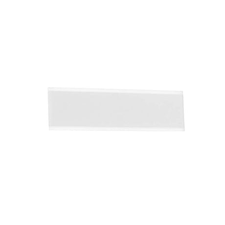 Nova Luce Line LED Wandlampe Acryl moderne weiße LED-Wandlampe aus Acryl, schlankes rechteckiges Design für Flur oder Bad