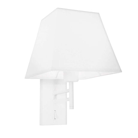 Logan vegglampe metall tekstil 