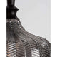 Loni Glas-Pendellampe Verlaufend Farbig Detailansicht der strukturierten Glasglocke mit modernem Design.