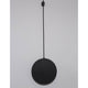Luccelo LED Wand- & Hängelampe Metall in schwarzem, modernem Design, ideal für stilvolle Räume.
