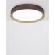 Alt Tag: Luton LED Deckenleuchte Ø 55cm - moderne runde Deckenleuchte braun-gold, warmweißes LED-Licht ideal für Esszimmer, Flur, Wohn- oder Schlafzimmer