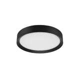 Luton LED Deckenleuchte Ø 55cm  Nova Luce Schwarz  