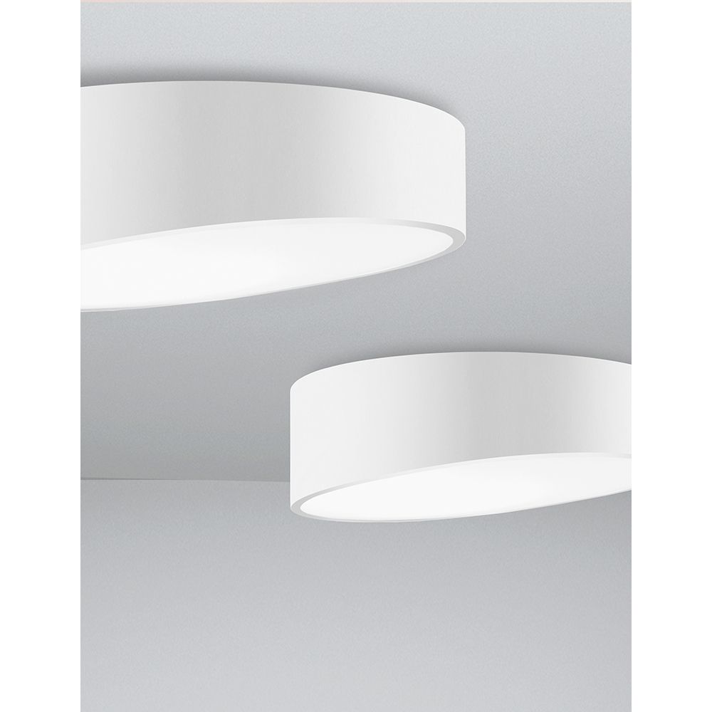 Lampada a soffitto a LED Maggio Ø 50 cm in metallo acrilico