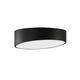 Maggio LED Deckenlampe Ø 50cm Metall Acryl in modernem, schwarzem Design, ideal für jeden Raum.