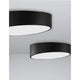 Maggio LED Deckenlampe Ø 50cm Metall Acryl in modernem, schlichten Design montiert an Decke.
