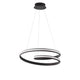 Malvi LED Hängelampe Sandig-Schwarz mit modernem Design in schwarz und weiß, perfekt für Wohnzimmer oder Esstisch.