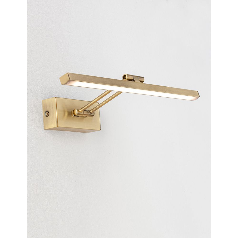 Marnell LED væglampe antik messing 
