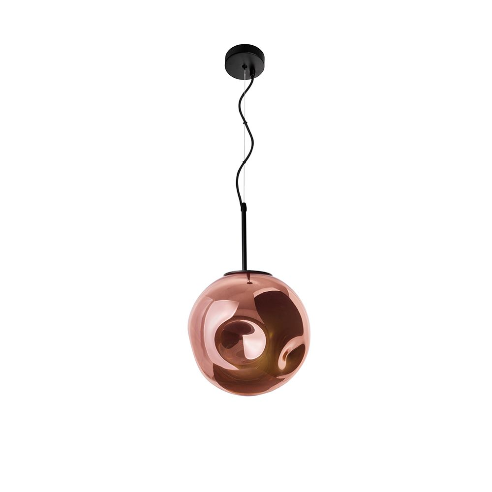 Lampe suspendue maya Ø 30 cm Ball, verre