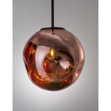 Lampe suspendue maya Ø 30 cm Ball, verre