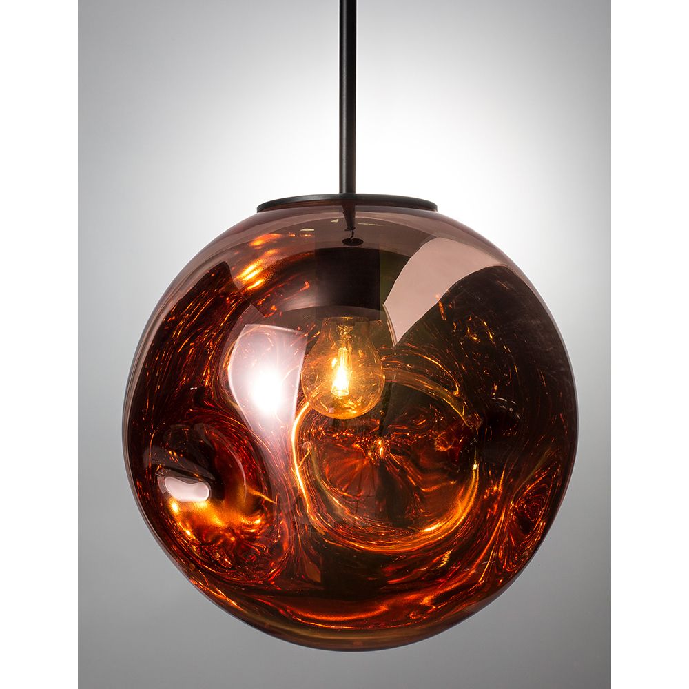 Lampe suspendue maya Ø 30 cm Ball, verre