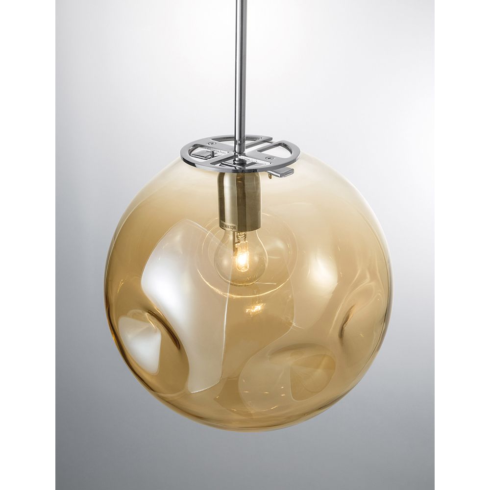 Lampe suspendue maya Ø 30 cm Ball, verre