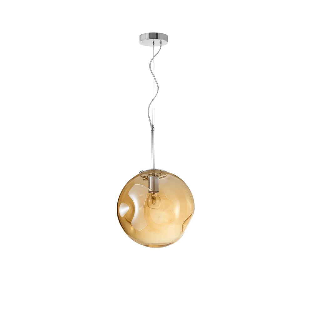 Lampe suspendue maya Ø 30 cm Ball, verre