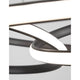 Detailansicht der Menton LED Hängeleuchte mit minimalistischem Design und integrierter LED-Beleuchtung.