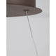 Detailansicht der Menton LED Hängeleuchte mit Kabelanschluss und minimalistischem Design.