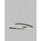 Menton LED Hängeleuchte in modernem, minimalistischem Design aus Aluminium und Acryl.