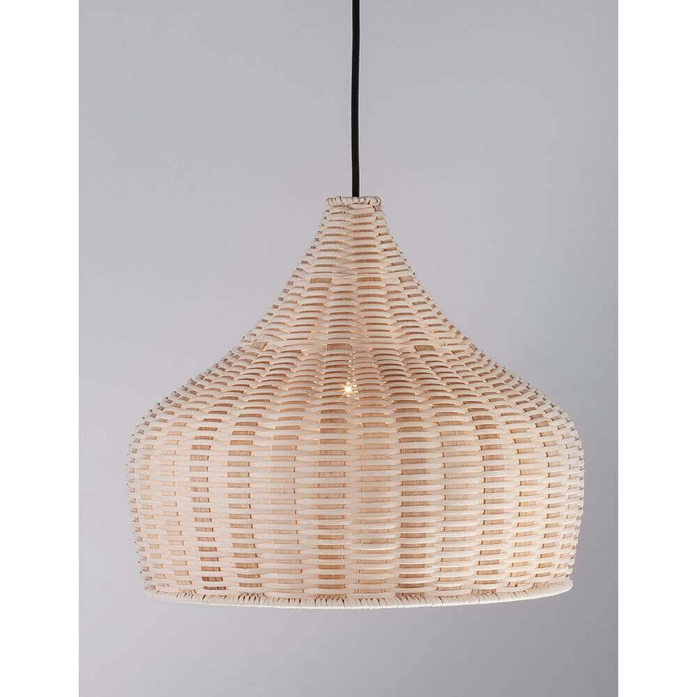 Mia wisząca lampa natura rattan Ø 38,5 cm