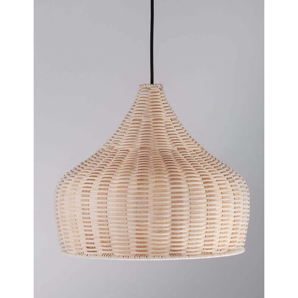 Mia wisząca lampa natura rattan Ø 38,5 cm