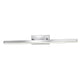 Modena LED Bad-Wandleuchte 63cm Chrom - elegante, verchromte Leuchte für Badezimmer mit LED-Beleuchtung.