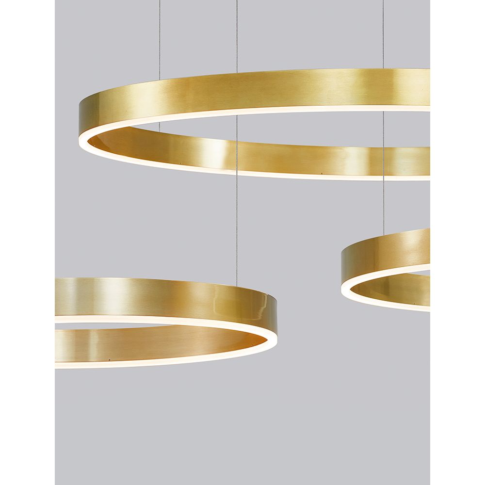 Motore LED LED Hanging Lamp Gold