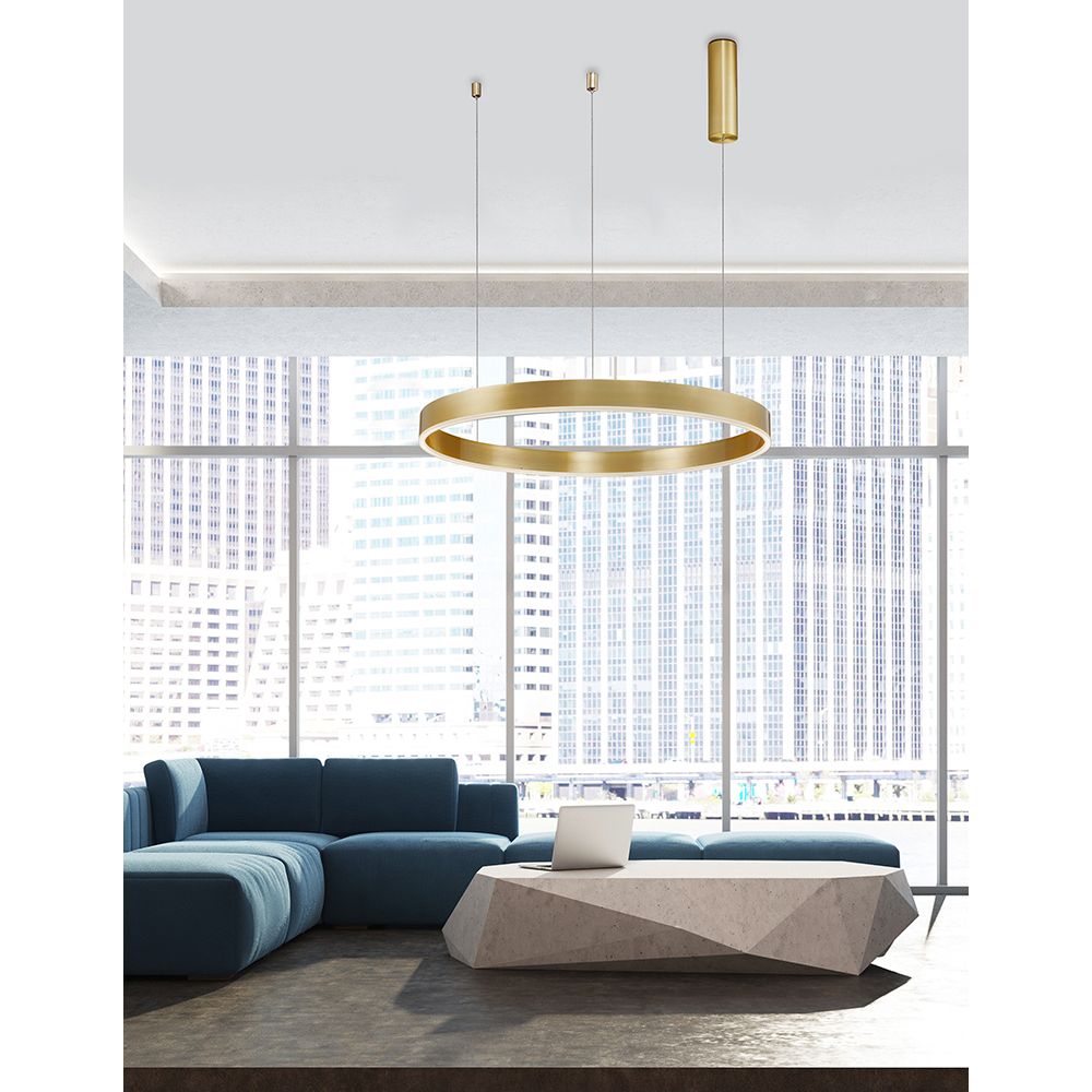 Motore LED LED Hanging Lamp Gold