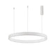 Motif LED Hängeleuchte Ø 100cm in modernem Design mit Aluminium und Acryl, ideal für Wohnzimmer oder Esstisch.