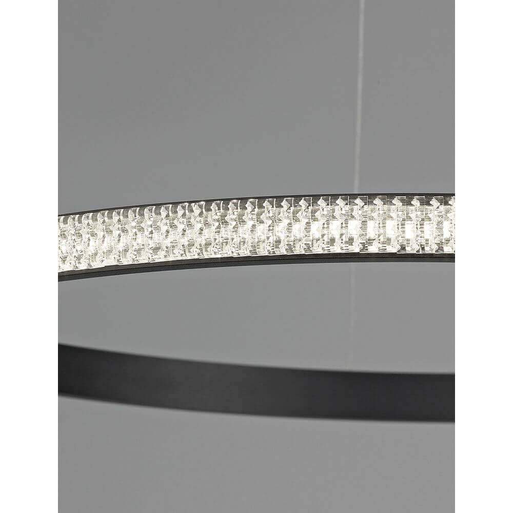Nager LED Metall-Hängelampe Rund