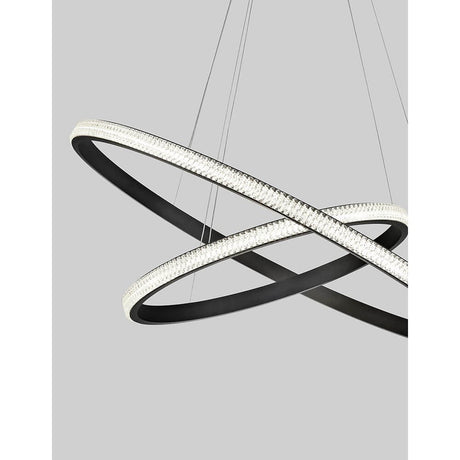 LAMPAGGIO DI ASSOGGIO LED AIGHING Ø 67 cm nero
