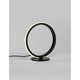 Nager LED Tischlampe Ø 29cm in Schwarz aus Aluminium und Acryl, 11 Watt, 536Lm, 3000K, IP20.