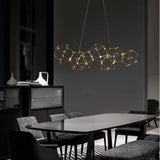 Lampada a ciondolo a cubetti a LED NEBULA -Collorato