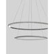 Netuno LED Kristall Hängelampe Ø 80cm - elegante Pendelleuchte mit Kristallverzierungen.
