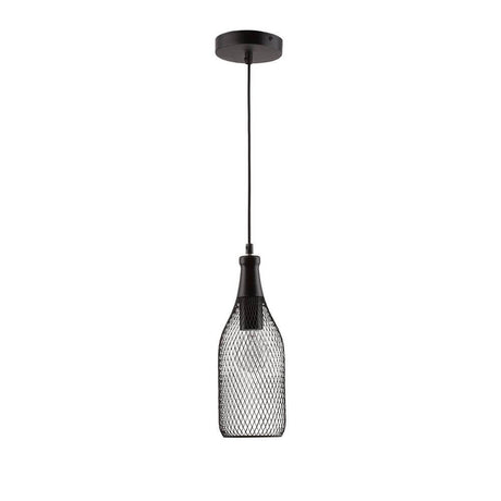 Metalowa lampa wisząca Neva Czarna