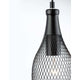 Neva Metall-Pendellampe Schwarz im modernen Design mit schwarzem Finish und Hochwertigem Metall.
